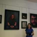 Worcester artist Francesca Currie\'s artwork is on display at the Royal Birmingham Society of Artists (RBSA) for her debut show