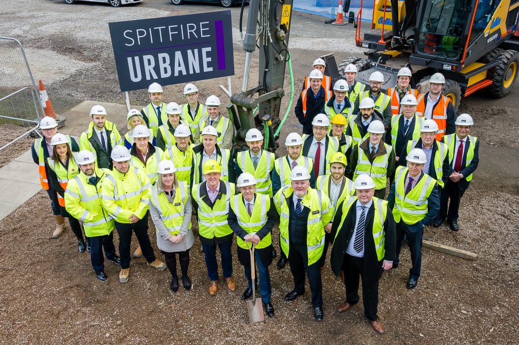 MAYOR OF WEST MIDLANDS BREAKS GROUND AT NEWHALL SQUARE DEVELOPMENT